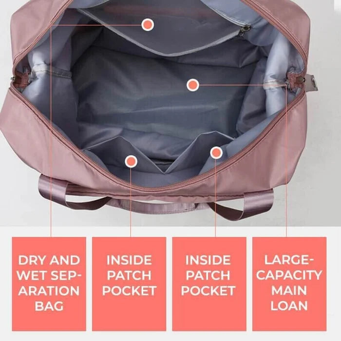 The Marsic  Large Capacity Travel Handbag For Women