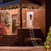 3m Christmas Santa Claus Doll Climbing Ladder Light Decorations 2024 Waterproof Led Lights Indoor Outdoor  Garden Decor 2023