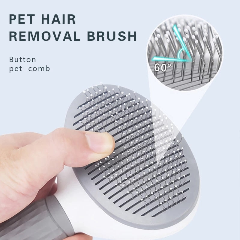 Steel Needle Comb for Pet Hair Removal