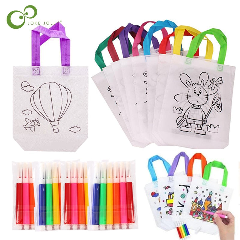 The Cosmric Painting  Bag and Pen For Kids