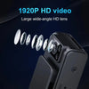 Wireless WiFi Portable Camera With Clip, Full 1080P Security Body Camera , 180° Pivoting Wide Angle Lens APP Night Vision